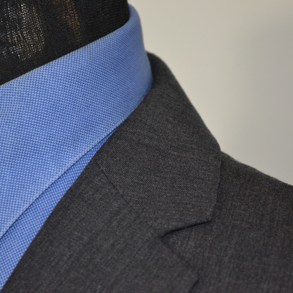 Jos A Bank 41R Sport Coat Blazer Suit Jacket Gray - Picture 2 of 8